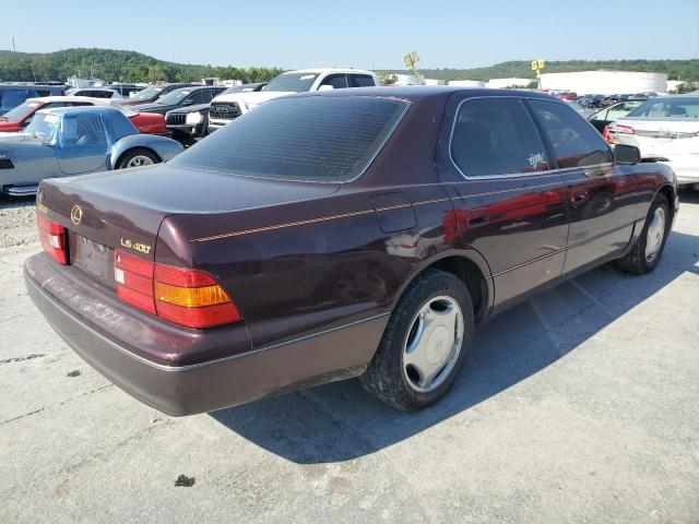 JT8BH28F9X0161543 - 1999 LEXUS LS 400 BURGUNDY photo 3