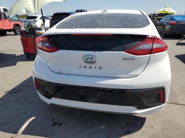 KMHC75LC5JU074855 - 2018 HYUNDAI IONIQ SEL WHITE photo 6