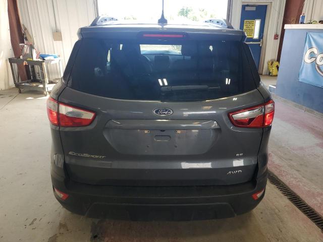 MAJ6S3GL4LC325944 - 2020 FORD ECOSPORT SE Gris foto 6