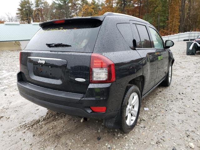 1C4NJCEA7ED540127 - 2014 JEEP COMPASS LATITUDE BLACK photo 4