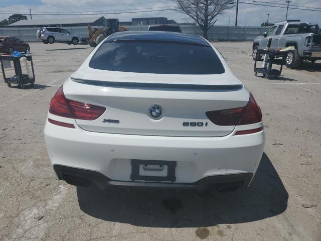 WBA6B4C54DD098674 - 2013 BMW 650 XI WHITE photo 6