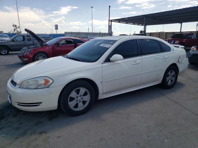 2G1WT57N391144703 - 2009 CHEVROLET IMPALA 1LT WHITE photo 1