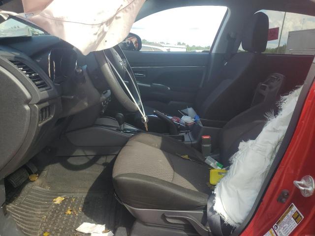 JA4AP3AU8KU029111 - 2019 MITSUBISHI OUTLANDER ES RED photo 7