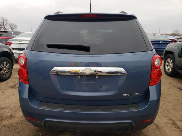 2CNALDEC8B6402358 - 2011 CHEVROLET EQUINOX LT BLUE photo 6