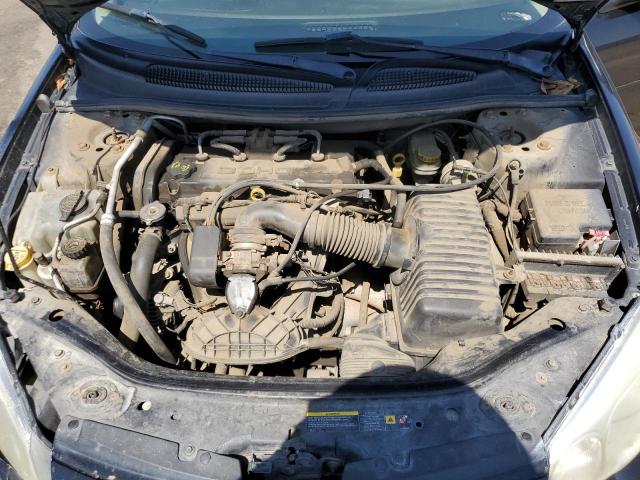 1C3AL46X76N161694 - 2006 CHRYSLER SEBRING BLACK photo 11