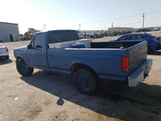 2FTHF25M5PCA77622 - 1993 FORD F250 BLUE photo 2