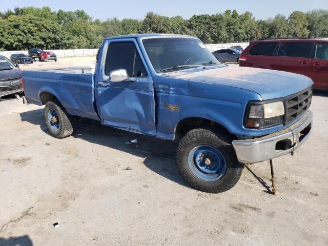 2FTHF25M5PCA77622 - 1993 FORD F250 BLUE photo 4