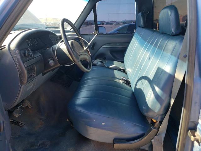 2FTHF25M5PCA77622 - 1993 FORD F250 BLUE photo 7