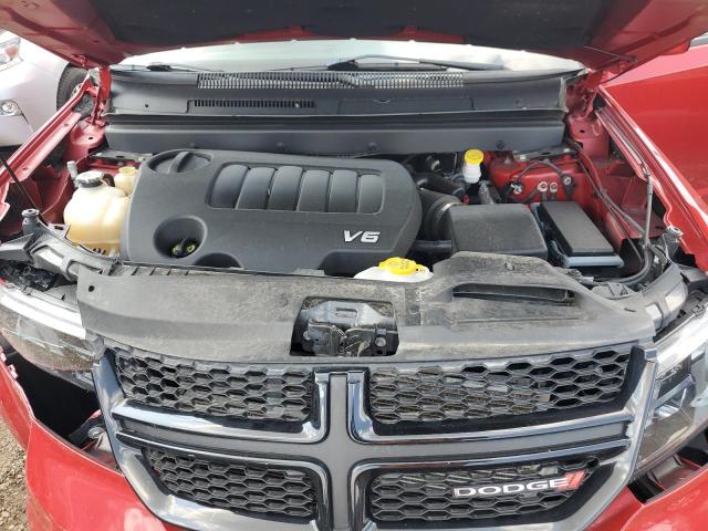 3C4PDDGG7JT430268 - 2018 DODGE JOURNEY CROSSROAD RED photo 12