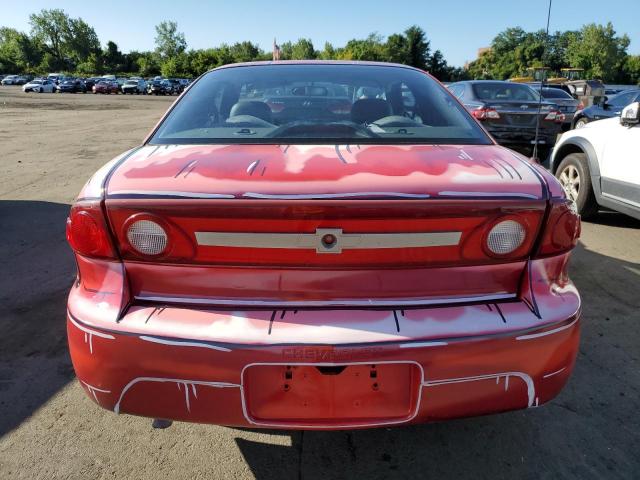 1G1JC12F637339434 - 2003 CHEVROLET CAVALIER RED photo 6