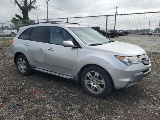 2HNYD28337H536474 - 2007 ACURA MDX TECHNOLOGY Сріблястий фото 4