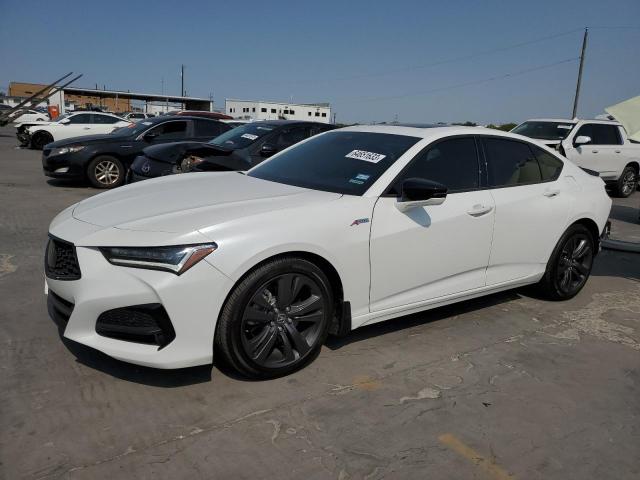 19UUB5F59NA003672 - 2022 ACURA TLX TECH A WHITE photo 1