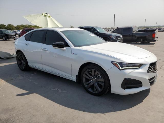 19UUB5F59NA003672 - 2022 ACURA TLX TECH A WHITE photo 4