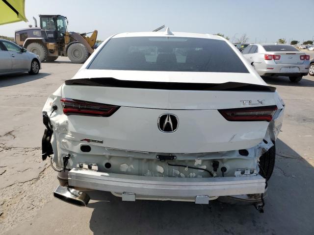 19UUB5F59NA003672 - 2022 ACURA TLX TECH A WHITE photo 6
