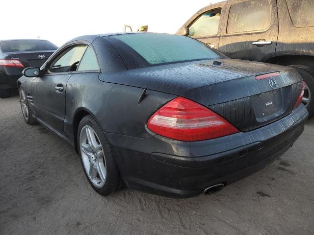 WDBSK71F57F131915 - 2007 MERCEDES-BENZ SL 550 BLACK photo 3