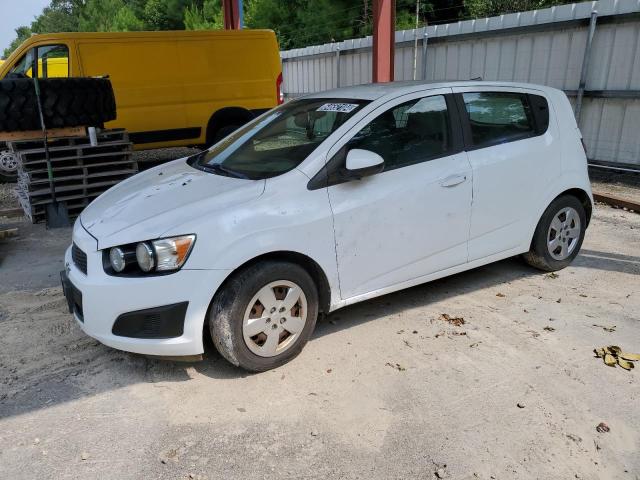 1G1JA6SH1E4134791 - 2014 CHEVROLET SONIC LS WHITE photo 1