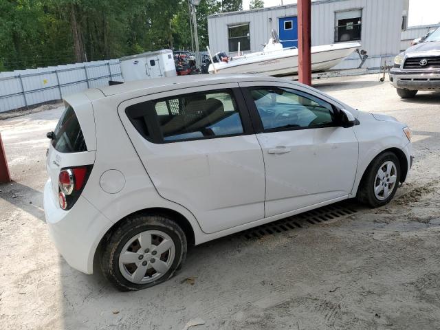 1G1JA6SH1E4134791 - 2014 CHEVROLET SONIC LS WHITE photo 3