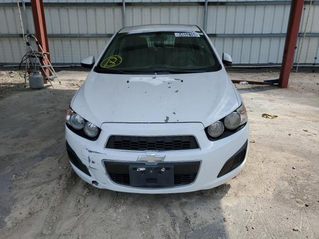 1G1JA6SH1E4134791 - 2014 CHEVROLET SONIC LS WHITE photo 5
