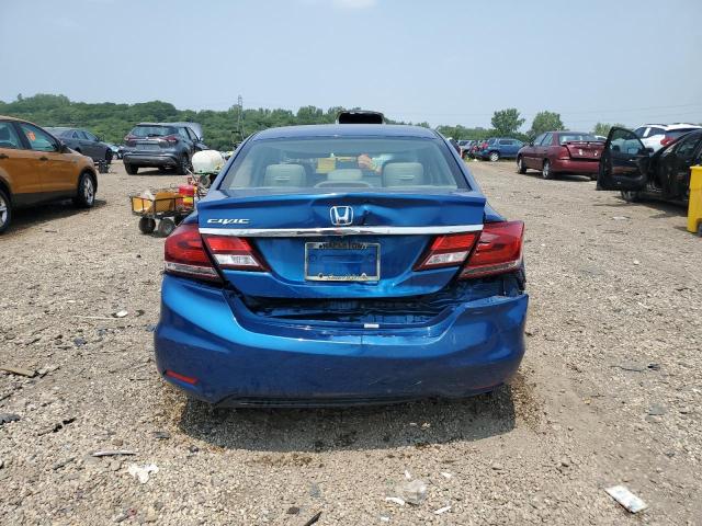 19XFB2F81DE073095 - 2013 HONDA CIVIC EX ლურჯი ფოტო 6