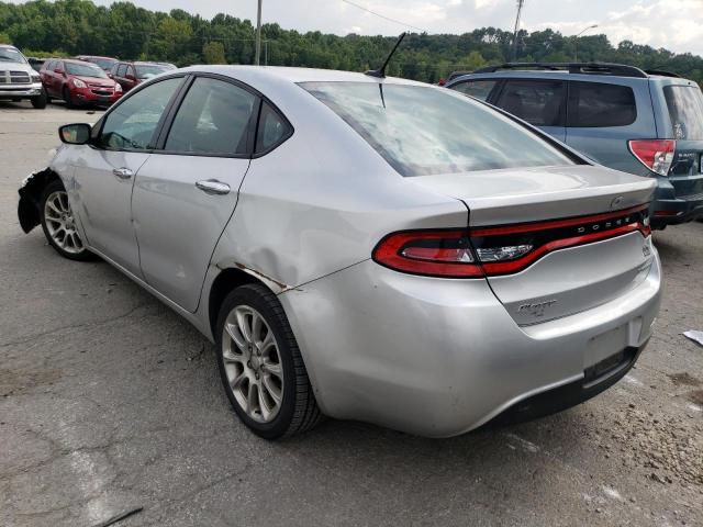 1C3CDFCA1DD338048 - 2013 DODGE DART LIMITED SILVER photo 2