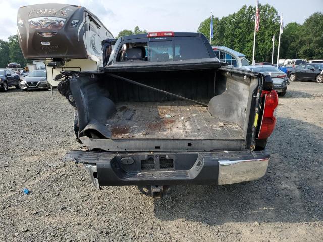 5TFUY5F1XEX361421 - 2014 TOYOTA TUNDRA DOUBLE CAB SR/SR5 BLACK photo 6