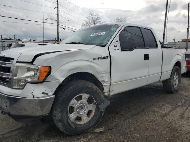 1FTFX1EF2DFD71558 - 2013 FORD F150 SUPER CAB WHITE photo 9