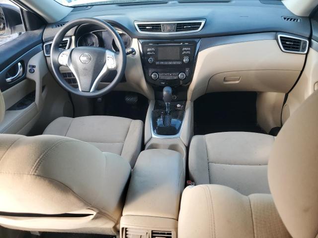 KNMAT2MT1GP620630 - 2016 NISSAN ROGUE S WHITE photo 8