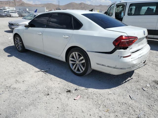 1VWLA7A32KC002486 - 2019 VOLKSWAGEN PASSAT WOLFSBURG WHITE photo 2