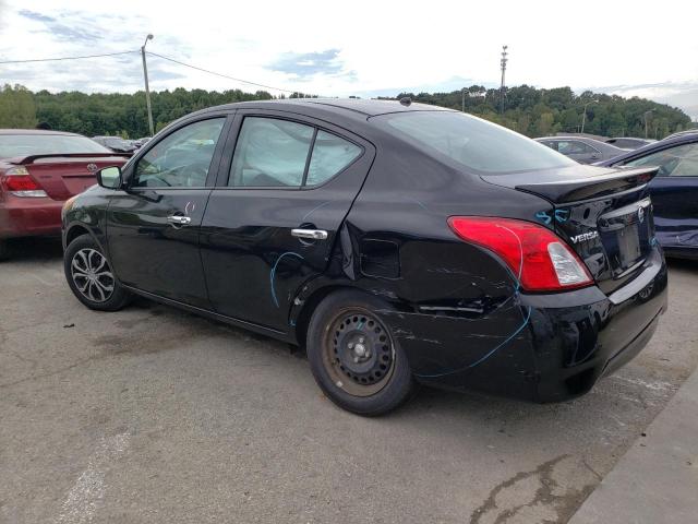 3N1CN7AP7GL851490 - 2016 NISSAN VERSA S BLACK photo 2