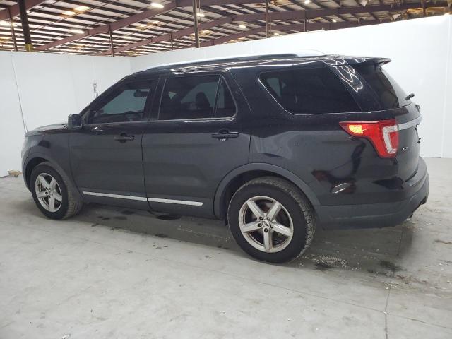 1FM5K7DHXKGB28776 - 2019 FORD EXPLORER XLT BLACK photo 2