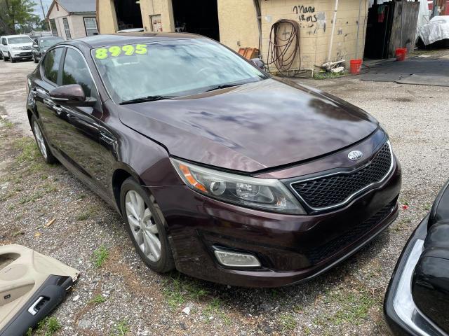 5XXGN4A71FG444692 - 2015 KIA OPTIMA EX RED photo 1
