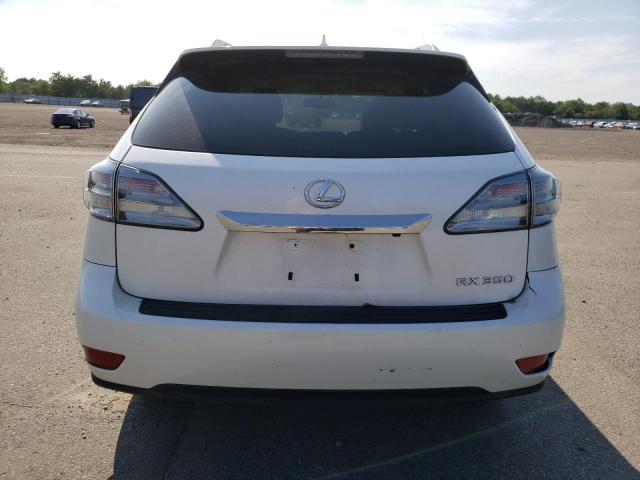 2T2BK1BA2BC082185 - 2011 LEXUS RX 350 WHITE photo 6