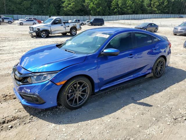 2HGFC2F8XMH529890 - 2021 HONDA CIVIC SPORT ლურჯი ფოტო 1