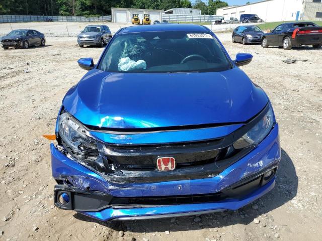 2HGFC2F8XMH529890 - 2021 HONDA CIVIC SPORT ლურჯი ფოტო 5