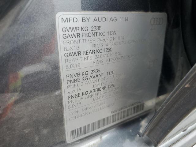 WA1UFCFL4FA072402 - 2015 AUDI A4 ALLROAD PREMIUM PLUS GRAY photo 12