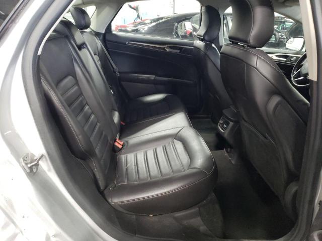 3FA6P0T96GR107490 - 2016 FORD FUSION SE SILVER photo 10