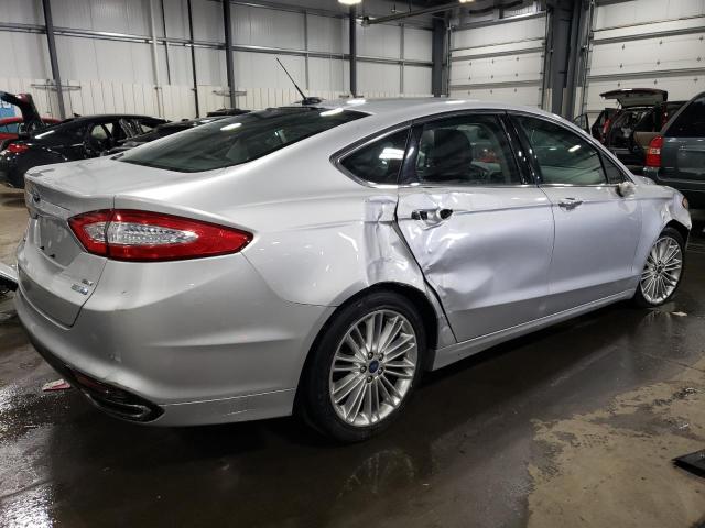 3FA6P0T96GR107490 - 2016 FORD FUSION SE SILVER photo 3