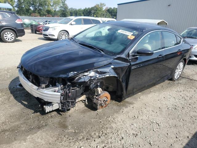 1C3CCCFB8FN638737 - 2015 CHRYSLER 200 LX BLACK photo 1