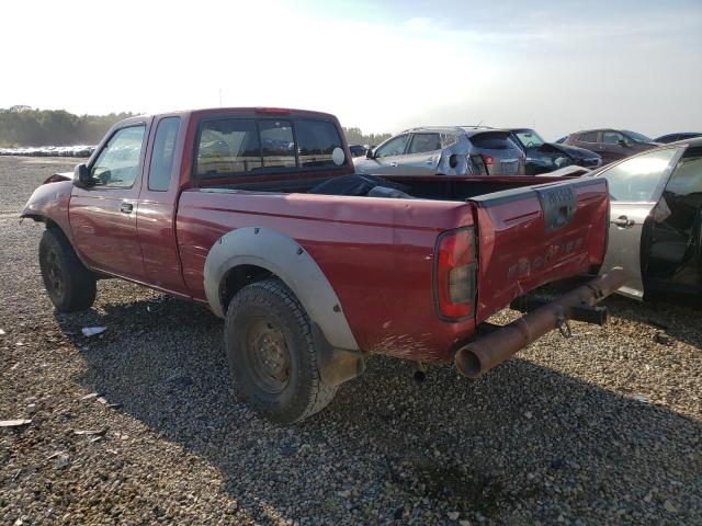 1N6ED26YX1C375927 - 2001 NISSAN FRONTIER KING CAB XE RED photo 2