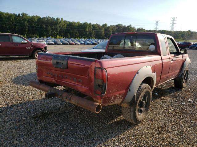 1N6ED26YX1C375927 - 2001 NISSAN FRONTIER KING CAB XE RED photo 3