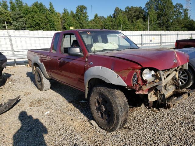 1N6ED26YX1C375927 - 2001 NISSAN FRONTIER KING CAB XE RED photo 4