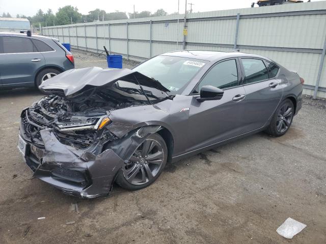 19UUB5F54NA001554 - 2022 ACURA TLX TECH A GRAY photo 1