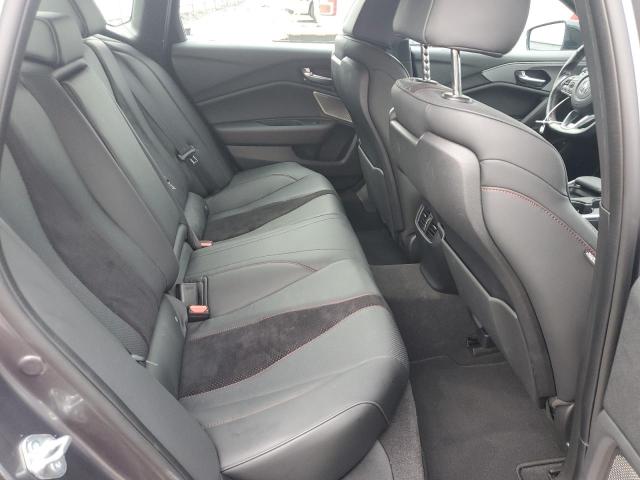 19UUB5F54NA001554 - 2022 ACURA TLX TECH A GRAY photo 10