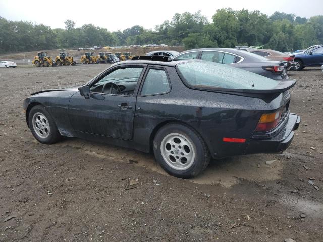 WP0AB0946HN474232 - 1987 PORSCHE 944 BLACK photo 2