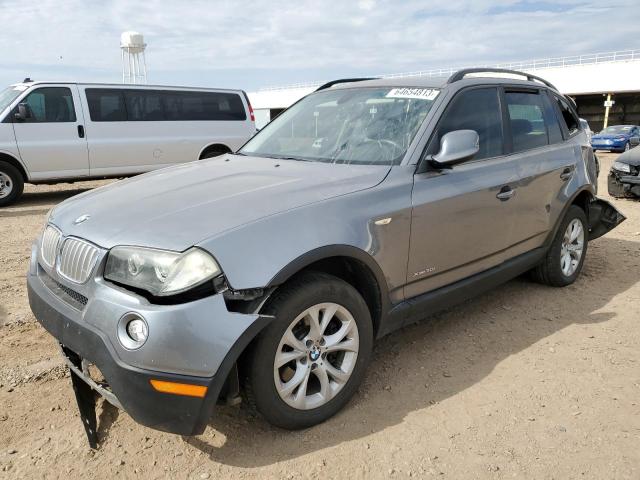 WBXPC9C43AWJ36004 - 2010 BMW X3 XDRIVE30I GRAY photo 1