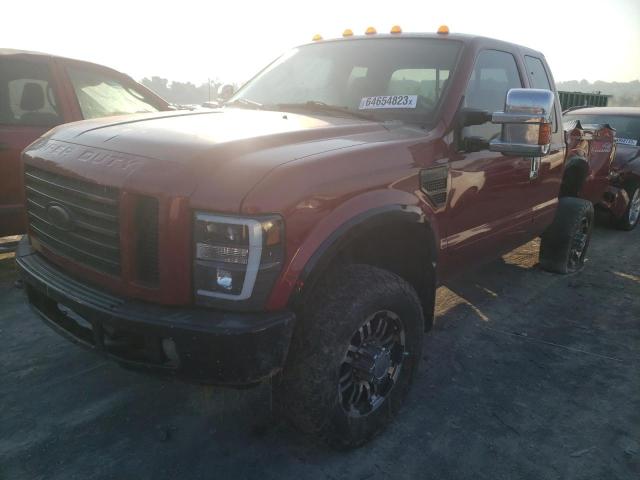 1FTWX31R88EA48364 - 2008 FORD F350 SRW SUPER DUTY RED photo 1