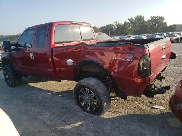 1FTWX31R88EA48364 - 2008 FORD F350 SRW SUPER DUTY RED photo 2