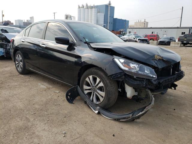 1HGCR2F36FA004042 - 2015 HONDA ACCORD LX BLACK photo 4