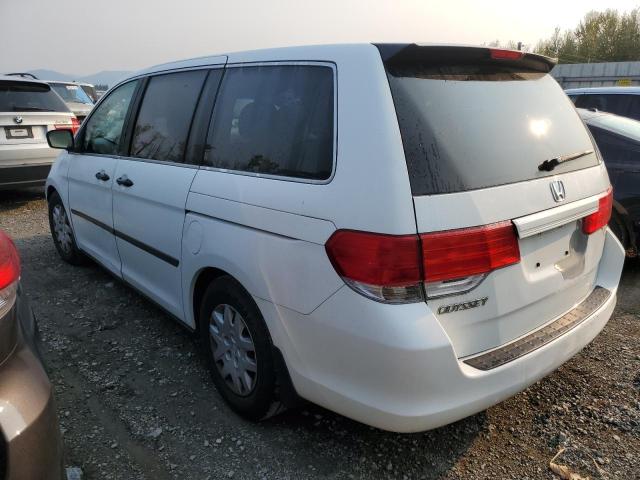 5FNRL38248B028838 - 2008 HONDA ODYSSEY LX WHITE photo 2