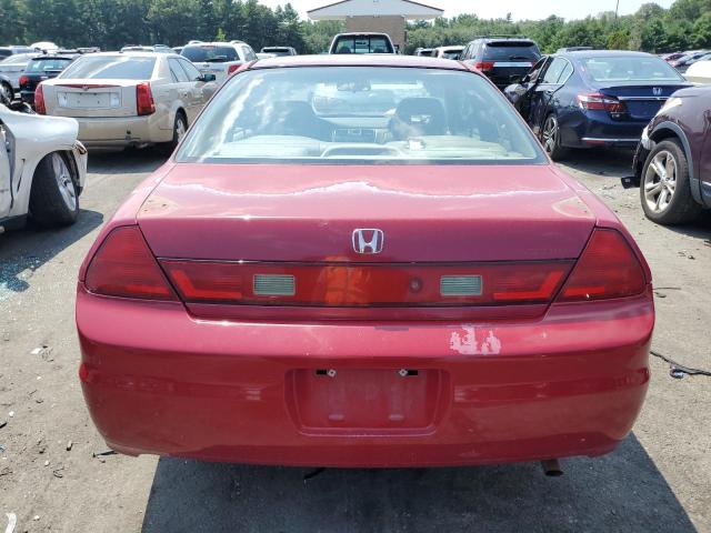 1HGCG32791A016666 - 2001 HONDA ACCORD EX RED photo 6